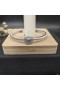 David Yurman Mban Classic Cablespira Stáisiún Bracelet Chufa Sterling Silver Bán le Diamonds 4mm