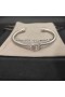 David Yurman Mban Classic Cablespira Stáisiún Bracelet Chufa Sterling Silver Bán le Diamonds 4mm