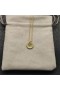 David Yurman Mban Tosaigh Charm Muince, 18K Buí Óir le Diamond U