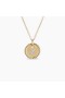 David Yurman Mban Tosaigh Charm Muince, 18K Buí Óir le Diamond Z