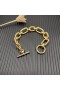 David Yurman Mban Madison Scoránaigh Bracelet 18K Buí Óir 19cm