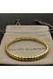 David Yurman Mban Dealbhaithe Cábla Bangle Bracelet 18K Ór Buí 6.2 mm