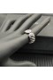 David Yurman 10mm Argento Diamante Anello a Spirale