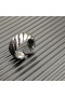 David Yurman 10mm Argento Diamante Anello a Spirale
