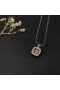 David Yurman Donne Albion Ciondolo in Argento Sterling con Champagne Citrino e Diamanti 11mm