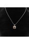 David Yurman Donne Albion Ciondolo in Argento Sterling con Champagne Citrino e Diamanti 11mm
