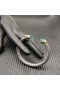 David Yurman Donne Classico Cavo di Bracciale Braccialetto in Argento Sterling, Oro Giallo 18 carati Con Diamanti Blu 7mm