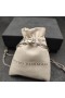 David Yurman Donne Classico Cavo di Cuore Stazione del Braccialetto dell'Argento Sterlina in Oro Giallo 18 carati 3mm