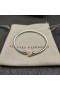David Yurman Donne Classico Cavo di Cuore Stazione del Braccialetto dell'Argento Sterlina in Oro Giallo 18 carati 3mm