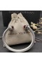 David Yurman Donne Classica Cablespira Bracciale a fascia in Argento con Diamanti Rossi 7mm