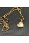 David Yurman Donna Elementi di Cuore Amuleto 18K Oro Giallo con madreperla e Diamanti il 18,7 mm