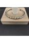 David Yurman Donna Helena Centro Stazione Bracciale Braccialetto in Argento Sterling, Oro Giallo 18 carati e Diamanti 4mm