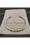 David Yurman Donna Helena Centro Stazione Bracciale Braccialetto in Argento Sterling, Oro Giallo 18 carati e Diamanti 4mm