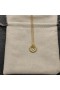 David Yurman Donne Iniziale di Fascino Collana in Oro Giallo 18 carati con Diamante R