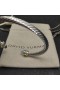 David Yurman Donne del Rinascimento Cablespira Bracciale Braccialetto in Argento Sterling con 18K Oro Giallo e Topazio Blu 5mm