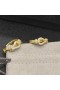 David Yurman Oro Giallo Buttonwire Orecchini A Cerchio