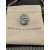 David Yurman Cable Wrap Anello in Argento con Onice Blu e Diamanti 20,4 mm