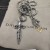 David Yurman Onde Pugnale Amuleto in Argento con Diamanti Neri 44mm