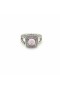 David Yurmanプチルアルビオンリングハンドバッグとアメジスト、ダイヤモンド7mm