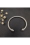 David Yurman女性のネックレスやブレスレットケーブルカフブレスレットハンドバッグとPavéダイヤモンドドーム5mm