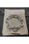 David Yurman女性マディソンを切り替えチェーンブレスレット銀11mm