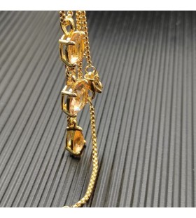 David Yurman女子マーベラYペンダント18KとCitrineラCitrine57.8mm