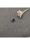 David Yurman Kvinne Infinity Anheng Halskjede i Sterling sølv med Sort Onyx 7mm