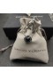 David Yurman Kvinne Infinity Anheng Halskjede i Sterling sølv med Sort Onyx 7mm