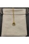 David Yurman Kvinne Opprinnelige Sjarm Halskjede 18K Gult Gull med Diamant F