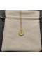 David Yurman Kvinne Opprinnelige Sjarm Halskjede 18K Gult Gull med Diamant Q