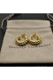Kolczyki z drutu David Yurman 20,5x20 mm z Żółtego złota