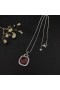 Damska zawieszenie David Yurman "Albion" ze srebra z ametyst i diament 15 mm