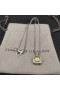Damska zawieszenie David Yurman "Albion" ze srebra z цитрином i diamentami 11 mm