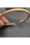 David Юрман Kobiety Klamra Cablespira Bransoletka z Żółtego Złota 18 Karat z Brylantami 4 mm