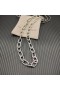 David Юрман Kobiecy naszyjnik Madison Chain ze Srebra z brylantami 11 mm