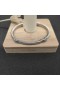David Yurman Damska Bransoletka Mankiet Petite Helena Classic Cable Station ze Srebra z Brylantami 4 mm