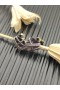 David Yurman Cablu Wrap Stud Cercei Argint cu Lavanda Ametist și Diamante 11mm