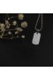 David Yurman Chevron Tag Argint cu Diamante 35mm