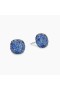 David Yurman Perna Cercei Stud Aur Alb 18K cu Pavé Safire 8mm