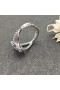 David Yurman Infinity Inel Argint cu Diamante 13mm