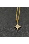 David Yurman North Star Amuleta Aur Galben 18K cu Diamante 15mm