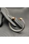 David Yurman Femei Cablu Clasic Manșetă Brățară din Argint cu Aur Galben 18K Cu Șampanie Diamante 7mm