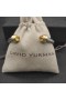 David Yurman Femei Cablu Clasic Manșetă Brățară din Argint cu Aur Galben 18K și Citrin 5mm