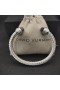 David Yurman Femei Cablu Clasic Manșetă Brățară din Argint cu Ametist și Diamante 7mm