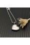 David Yurman Femei Elementele Inima Amuleta din Argint cu Sidef și Diamante 18.7 mm
