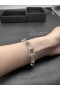 David Yurman Femei Madison Brățară de Lanț de Argint cu Diamante 11mm