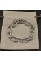David Yurman Femei Madison Brățară de Lanț de Argint cu Diamante 11mm