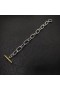 David Yurman Femei Madison Comutare Brățară de Lanț de Argint cu Aur Galben 18K 11mm