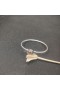 David Yurman Femei Petite Chatelaine brățară Brățară din Argint cu Șampanie Diamante 3mm
