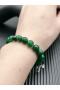 David Yurman Bărbați Spirituală Margele Brățară din Argint cu Onix Verde 8mm